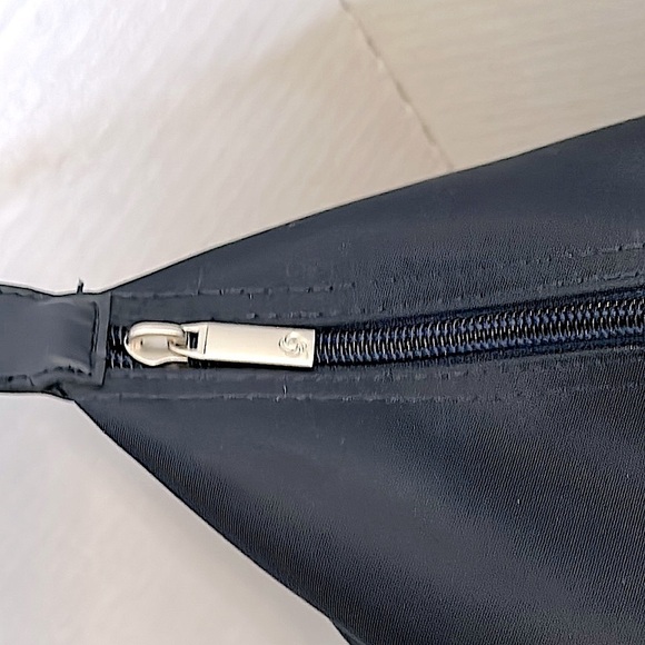 Samsonite navy nylon/ Leather weekender foldable duffle bag - Picture 5 of 16